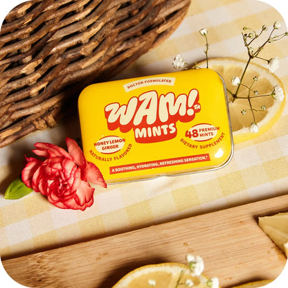 Honey Lemon Ginger Mints Wam! Mints
