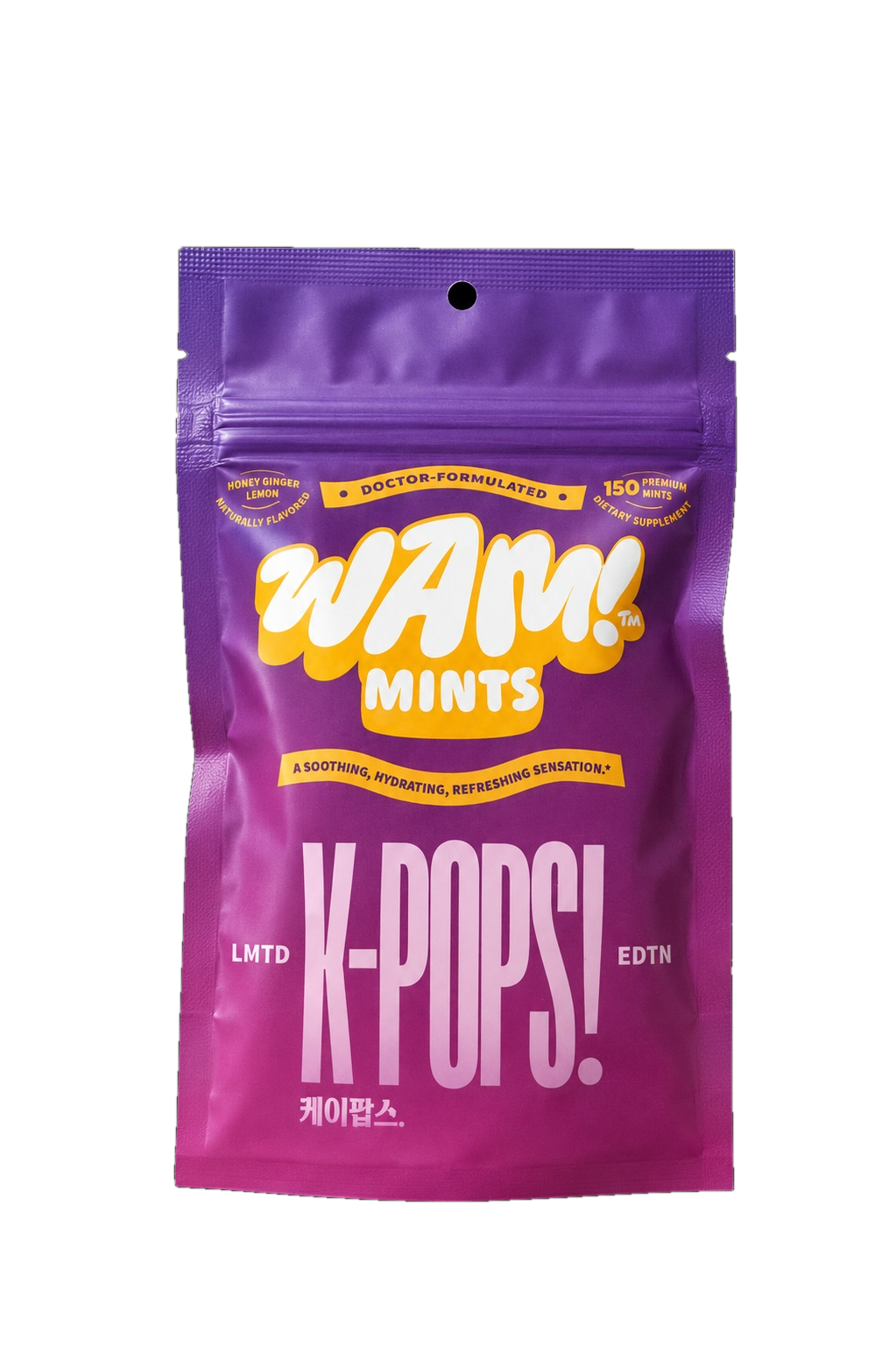 WAM!™ Mints — K-POPS! Limited Edition pouch